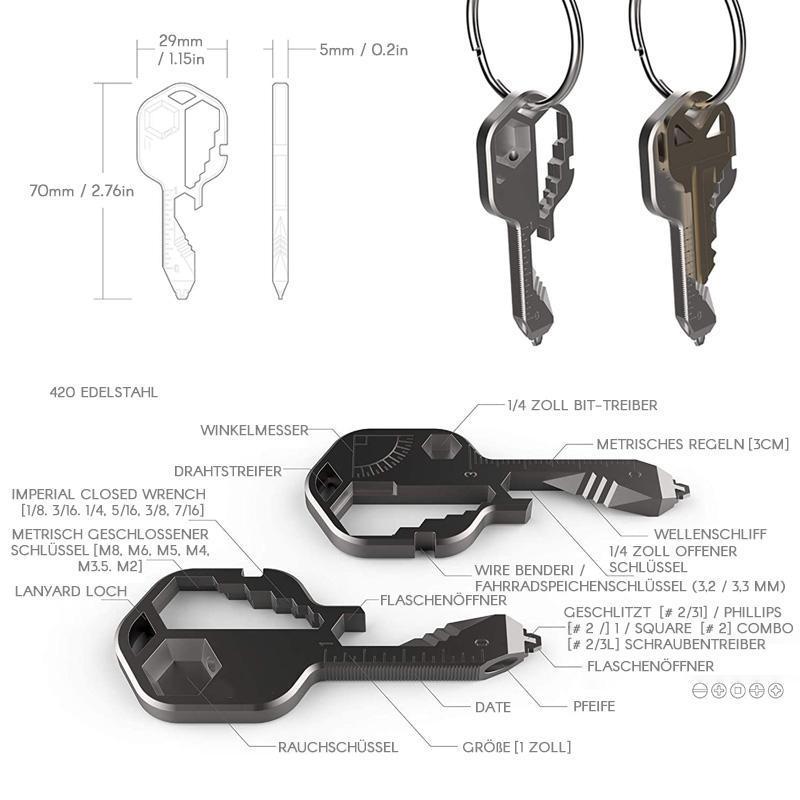 Multitool™ 24 in 1 Multifunktionsschlüssel