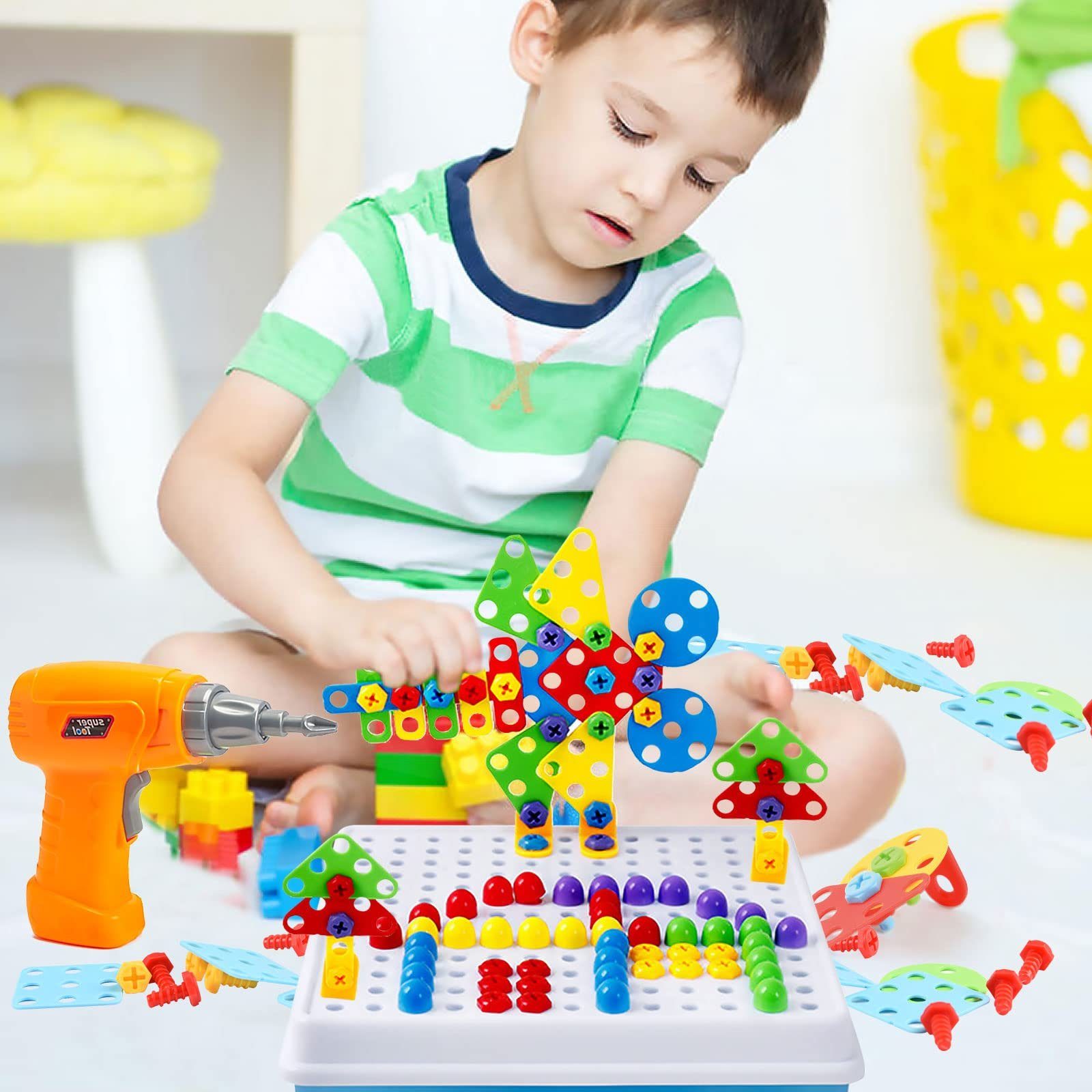 PuzzleBuilder™️ I Heimwerker Baukasten für Kinder