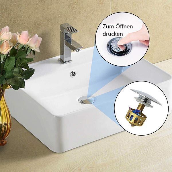 No Stink™ 2-in-1-Badewannenstopfen und -filter (1+1 gratis!)