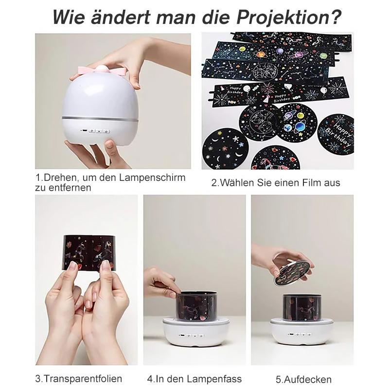 Morand™ Sternenhimmelprojektor mit 360 Umdrehungen