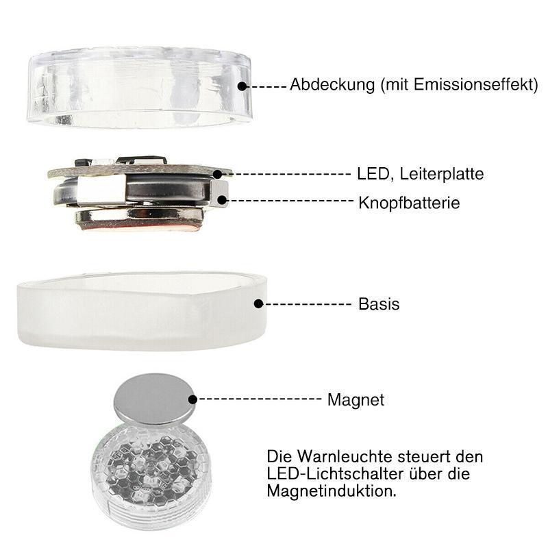 Remisity™ Universal Autotür LED-Öffnungswarnleuchte (2+2 gratis!)