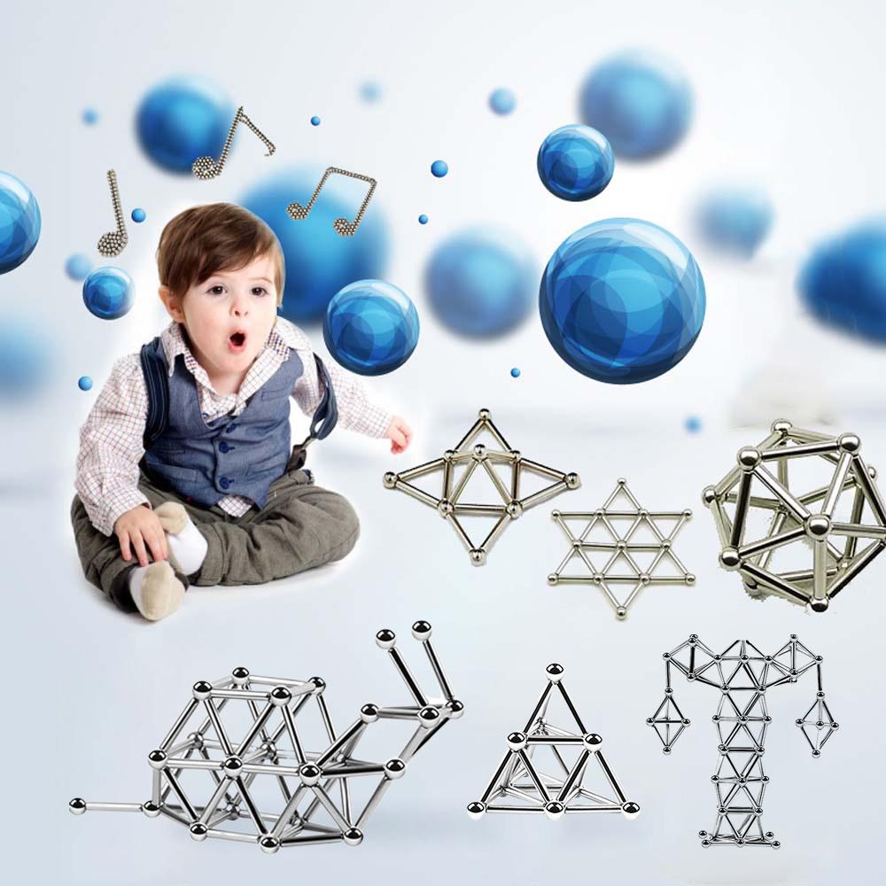 Creative Fun™ DIY Magnetische Stäbe und Kugeln