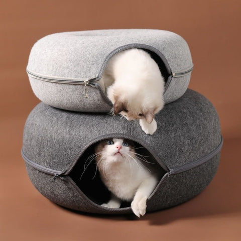 Cat Donut™ Interaktives Katzentunnelbett