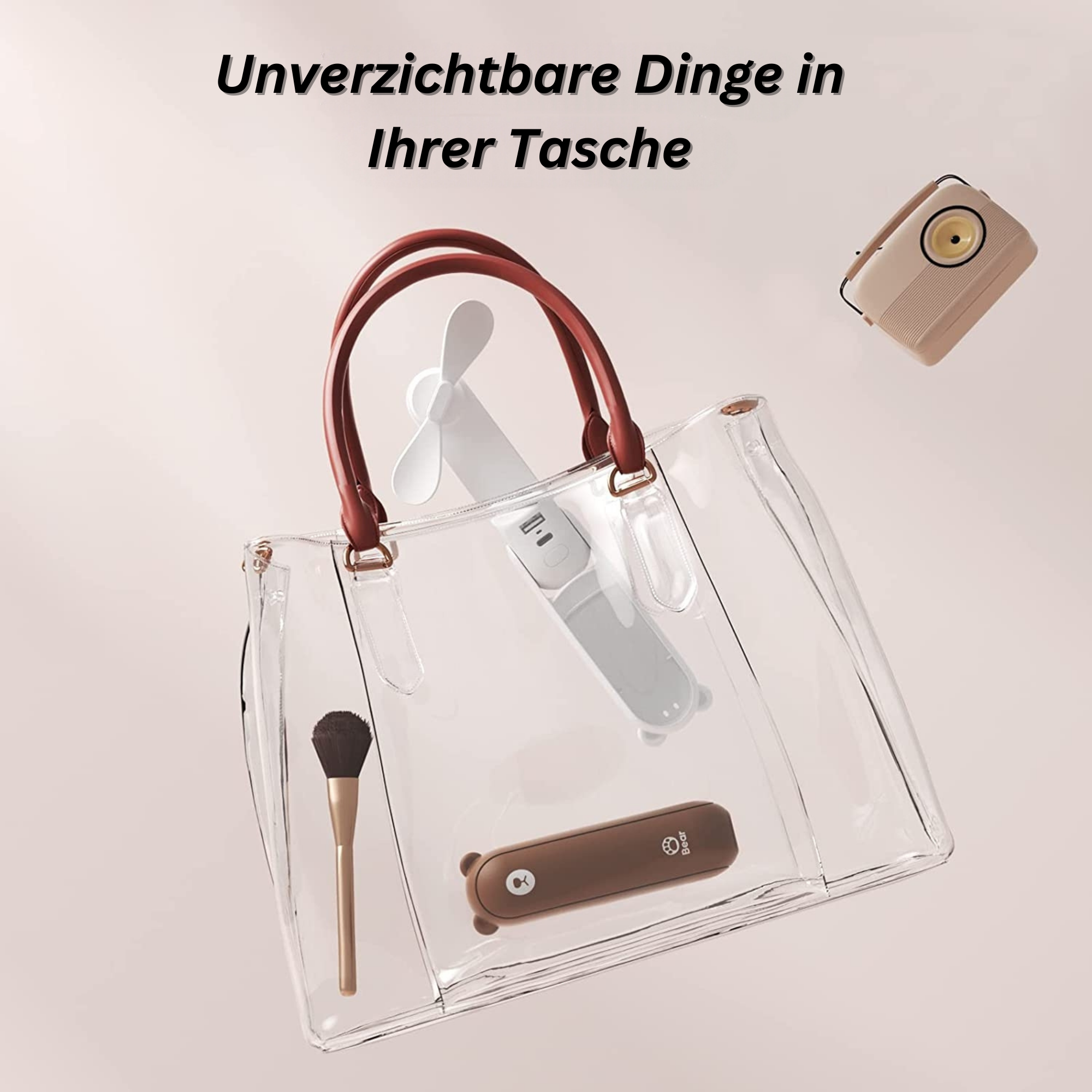Jisulife™️ I 3 in 1 tragbarer Mini-Ventilator