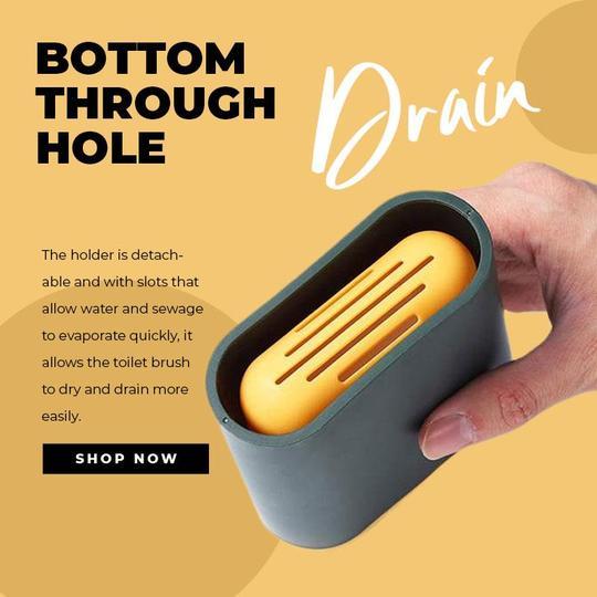 BathClean™ Badezimmer Toilettenreinigungsbürste und Halter Set