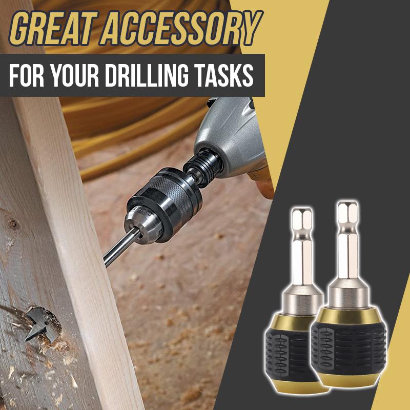 Quick Drill™ Schnellanschluss-Bohrfutter werkzeug (1+1 GRATIS)