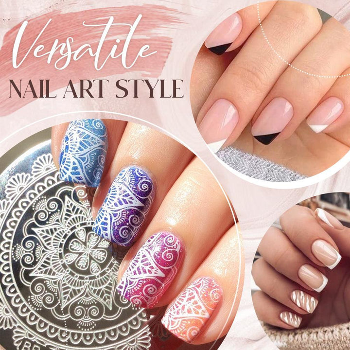Nailsy™ - Silikon Nagelkunststempel (1+1 GRATIS)