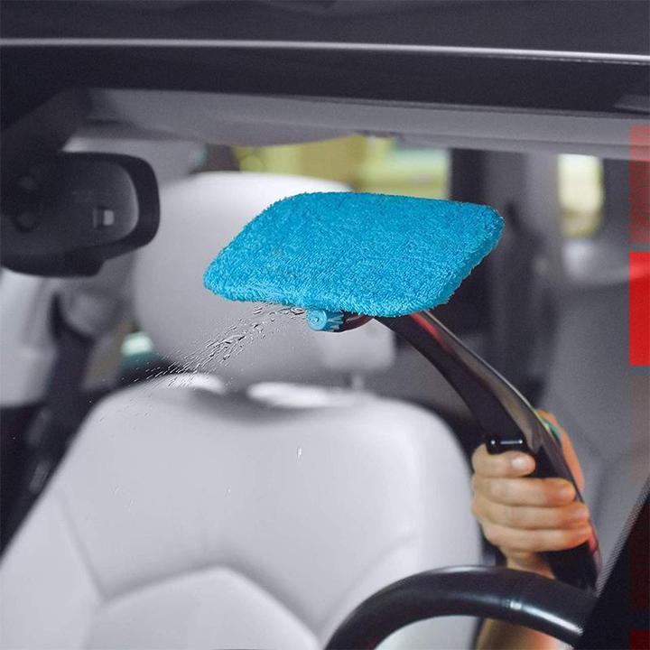 Clean Window™ Scheibenreiniger, mit Wiederverwendbarem Mikrofaser-Verdeck