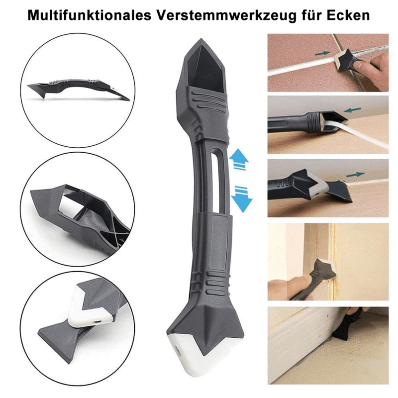 MultiCaulk™ - Einfach entfernen oder glätten!