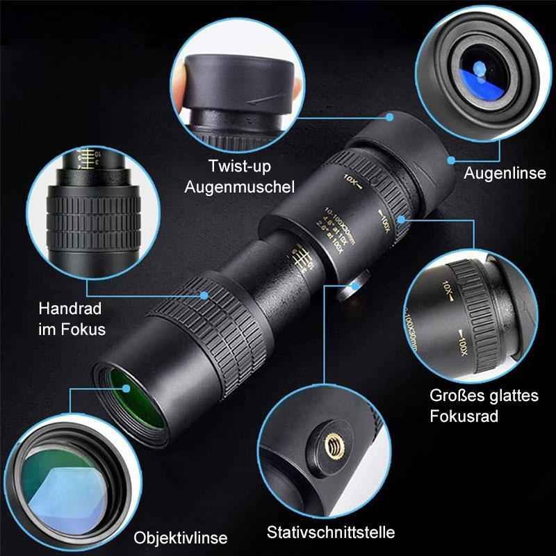 MaxZoom™ - Super Telezoom Monokular