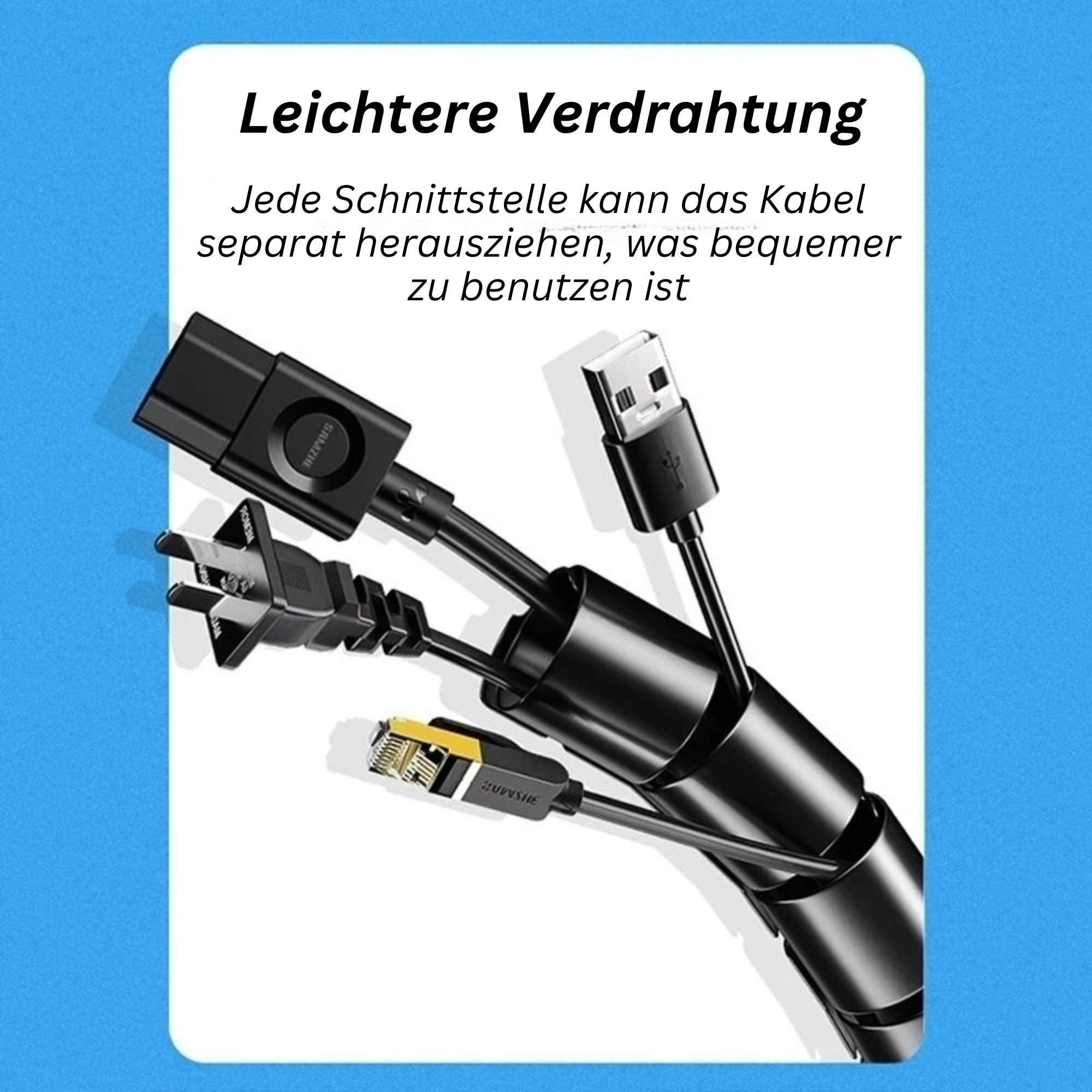 WireWise™ - Kabel-Organisator (1+1 GRATIS)