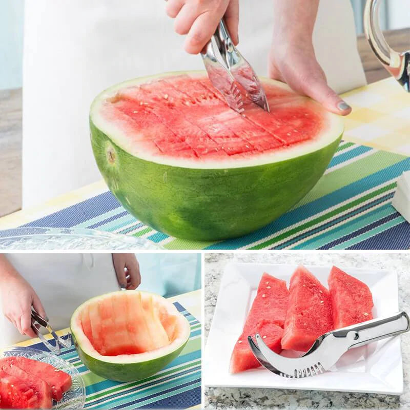 Slice Right™ Edelstahl Wassermelonen Schneider