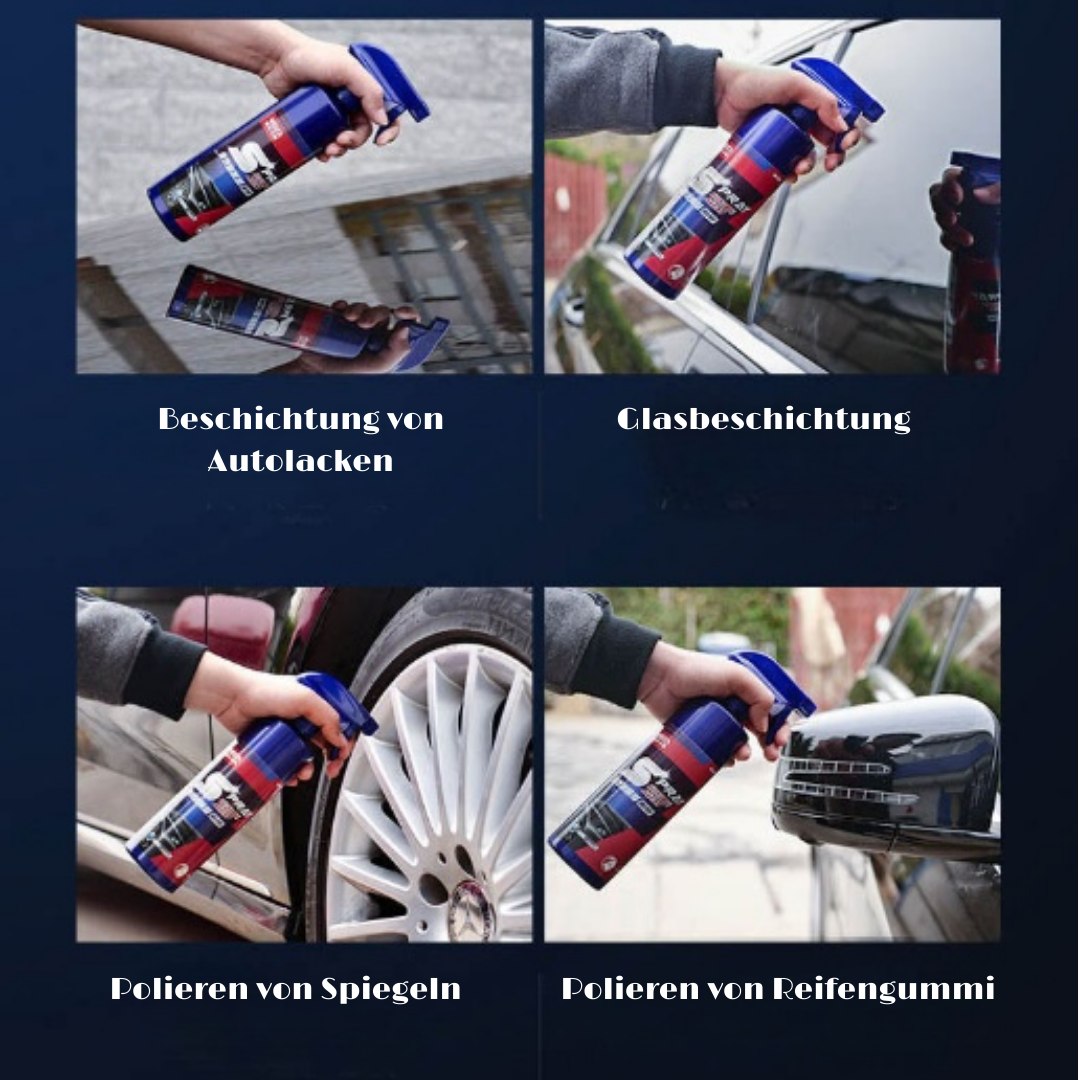 Car Shine™ Nanokristall-Beschichtungsspray für Autos (1+1 gratis!)