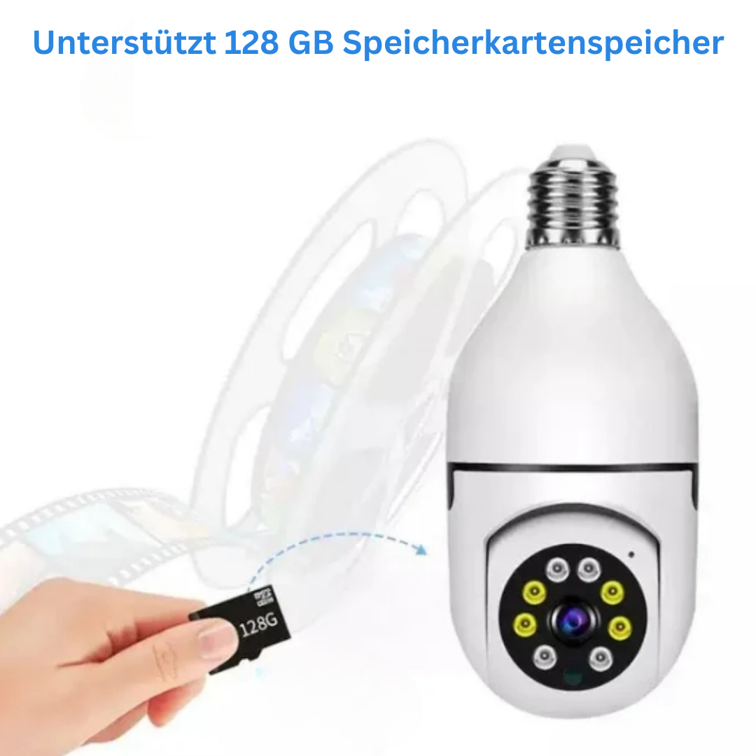 SpyBulb™ - Sicherheit Wifi Glühbirne Kamera