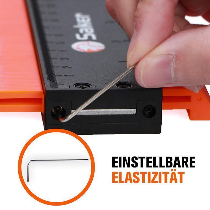 Saker™ Konturenlehre Kontur-Vervielfältigungslehre mit Schloss