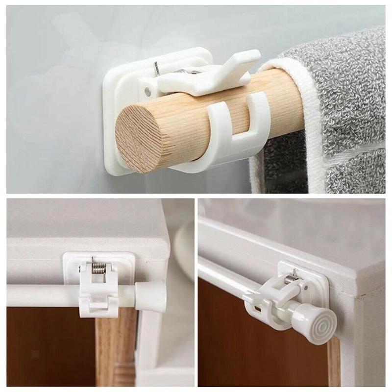 Attachery™ Nagelfreie verstellbare Stangenhalter (2+2 gratis!)