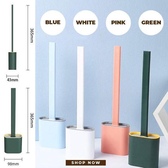 BathClean™ Badezimmer Toilettenreinigungsbürste und Halter Set