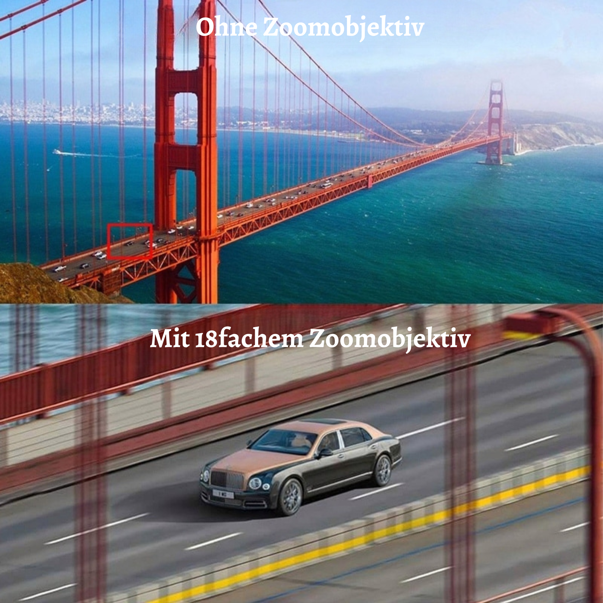 Apexel™ - Monokulares Zoom-Telefonobjektiv