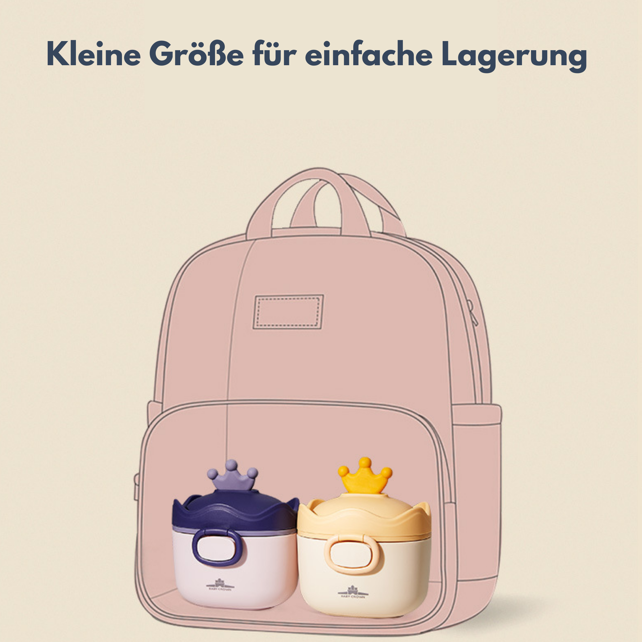 Baby Crown™-Milchpulverbox (1+1 Gratis!)