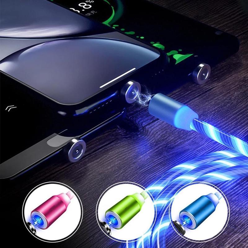 LuminousWire™ - LED Magnetic 3 in 1 USB Ladekabel (1+1 GRATIS)