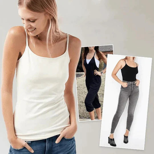 CamiTop™ Atmungsaktives In-Bra Cami Tank Top