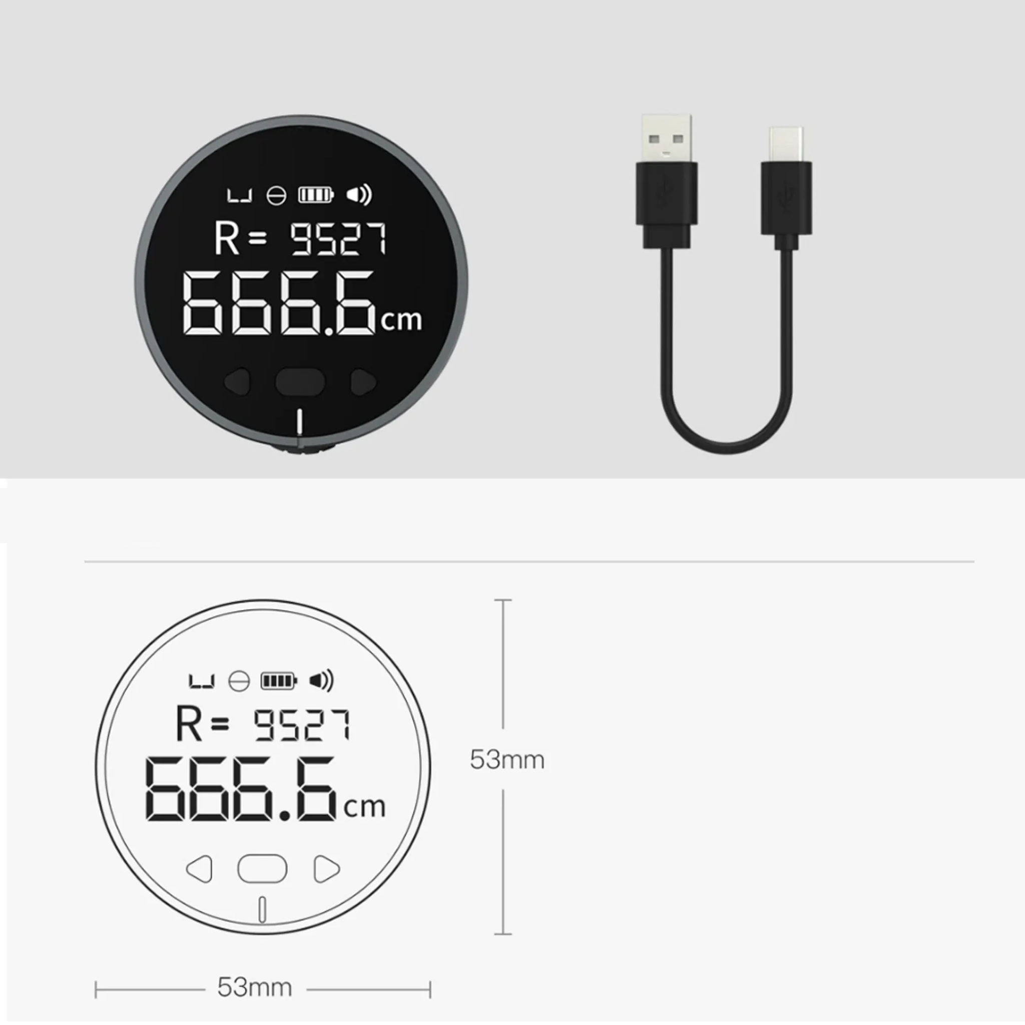 DigiGauge™ Smartes digitales Lineal