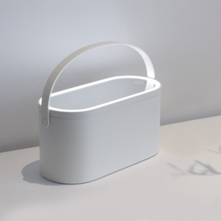 Glowup™ `Reise-Schminkkoffer mit drehbarem Spiegel