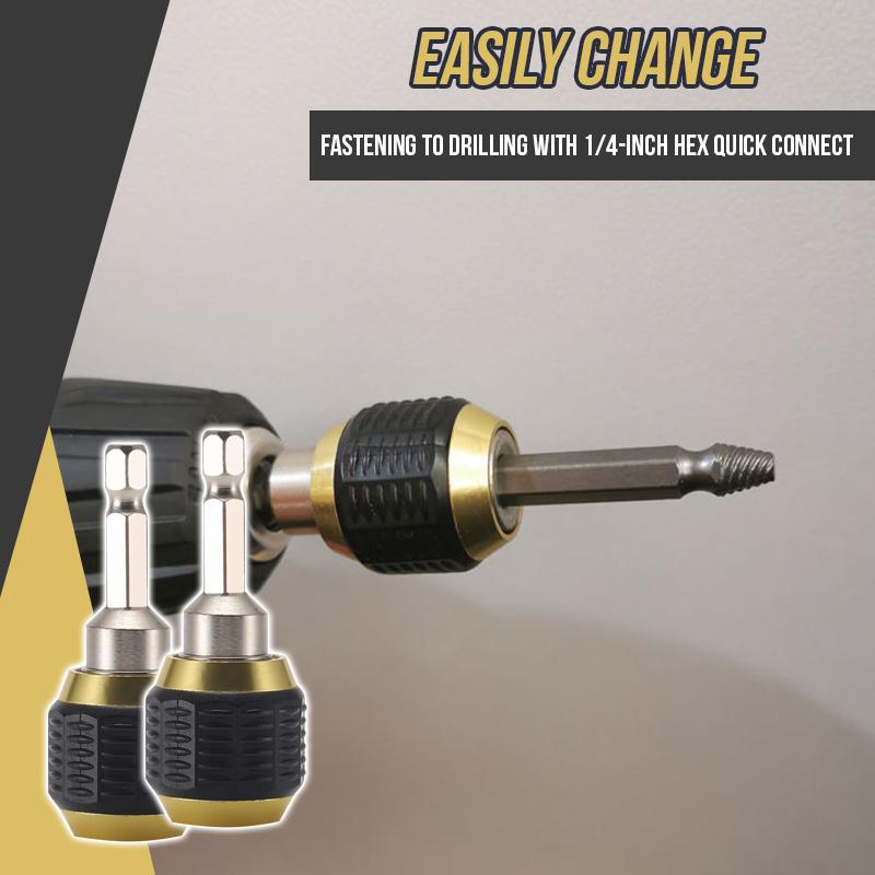 Quick Drill™ Schnellanschluss-Bohrfutter werkzeug (1+1 GRATIS)
