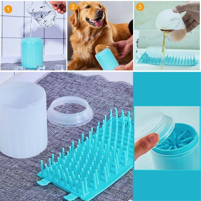 Paw Clean™ Tragbare Haustier Fußwaschbecher