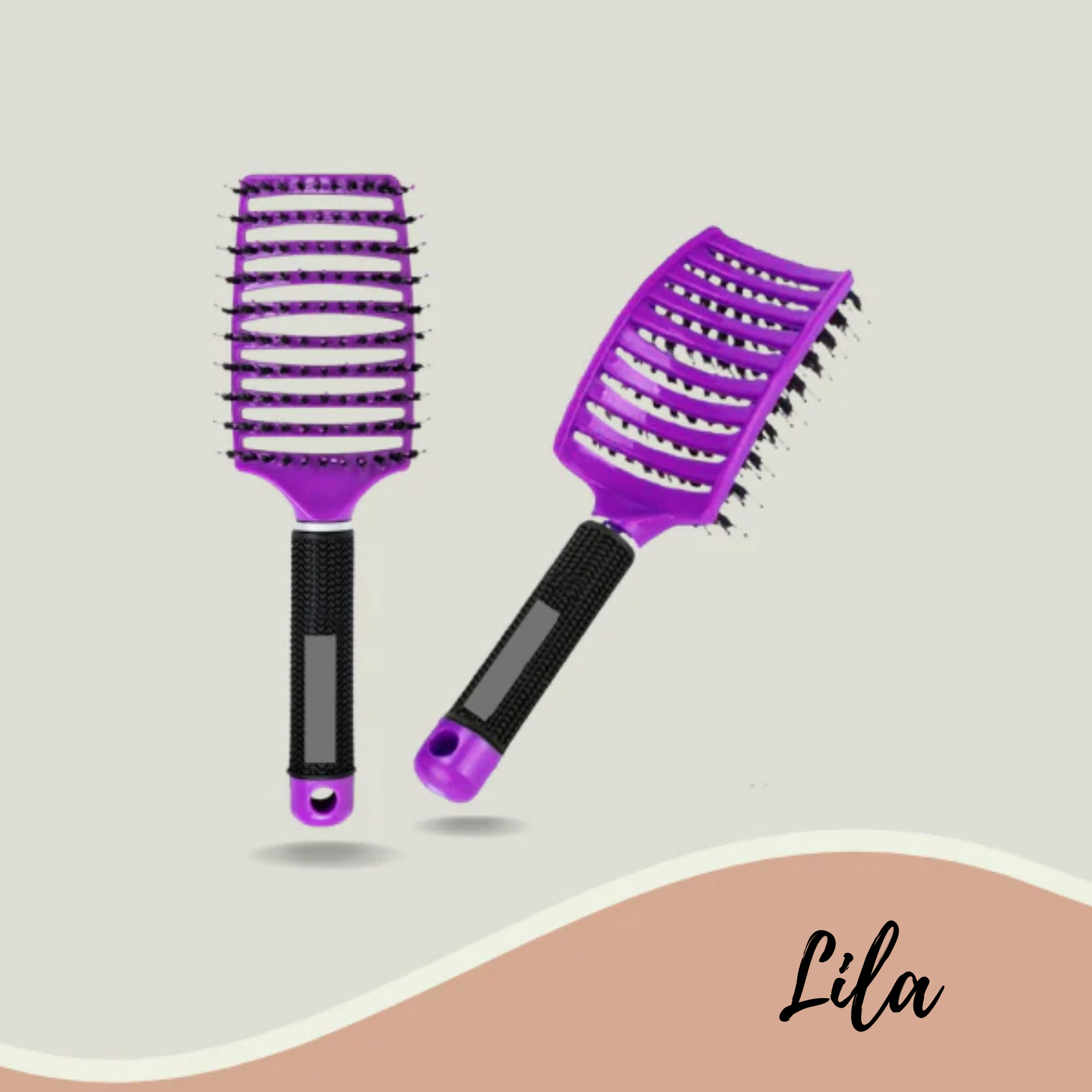 Detangler™ Entwirrungsbürste Für Lockiges Haar