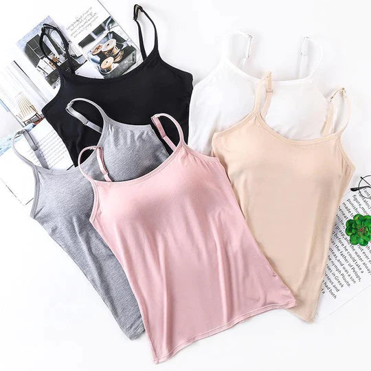 CamiTop™ Atmungsaktives In-Bra Cami Tank Top