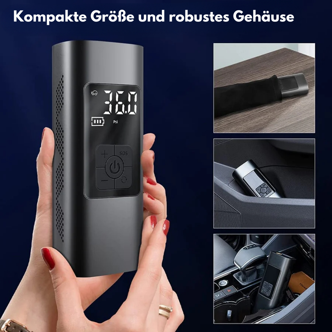 PowerPump™ Tragbare Reifenfüllpumpe
