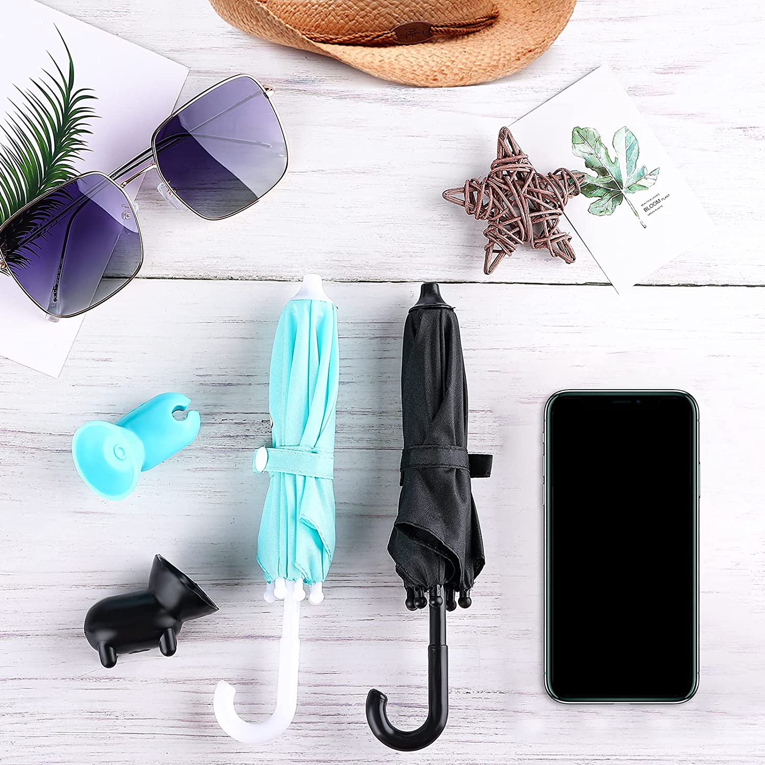TeleBrella™️ I Handy-Regenschirmhalter (1+1 GRATIS)