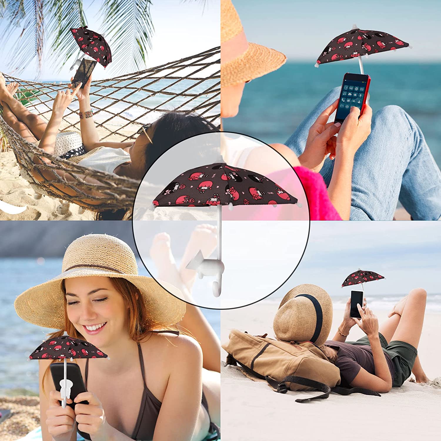 TeleBrella™️ I Handy-Regenschirmhalter (1+1 GRATIS)