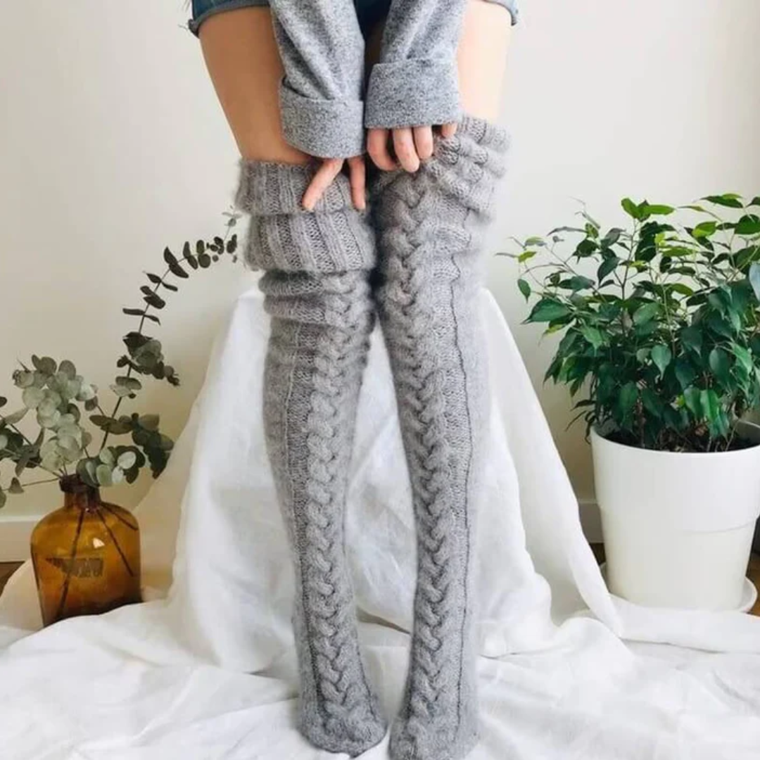 KneeSocks™️ Oberschenkelhohe Socken für Damen