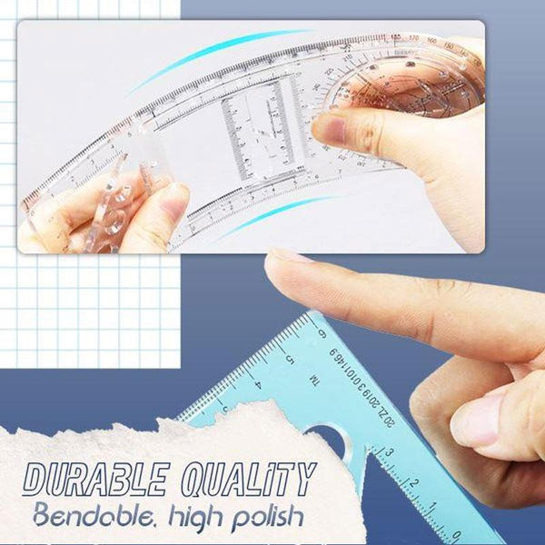 GeoRule™ Geometrisches Universallineal (1+1 GRATIS!)