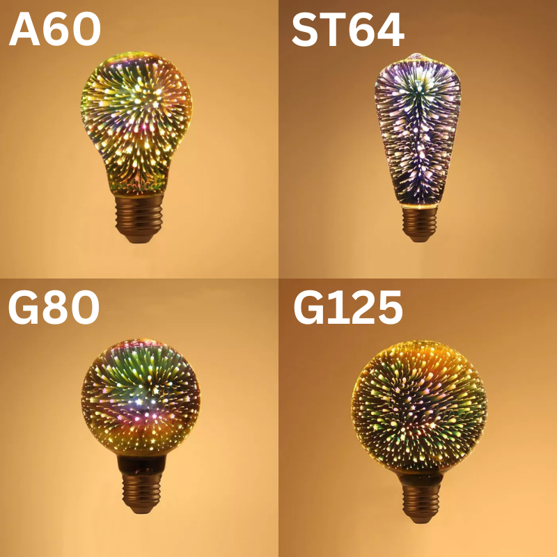 StarryBulb™ - 3D buntes LED-Feuerwerk Glühbirne