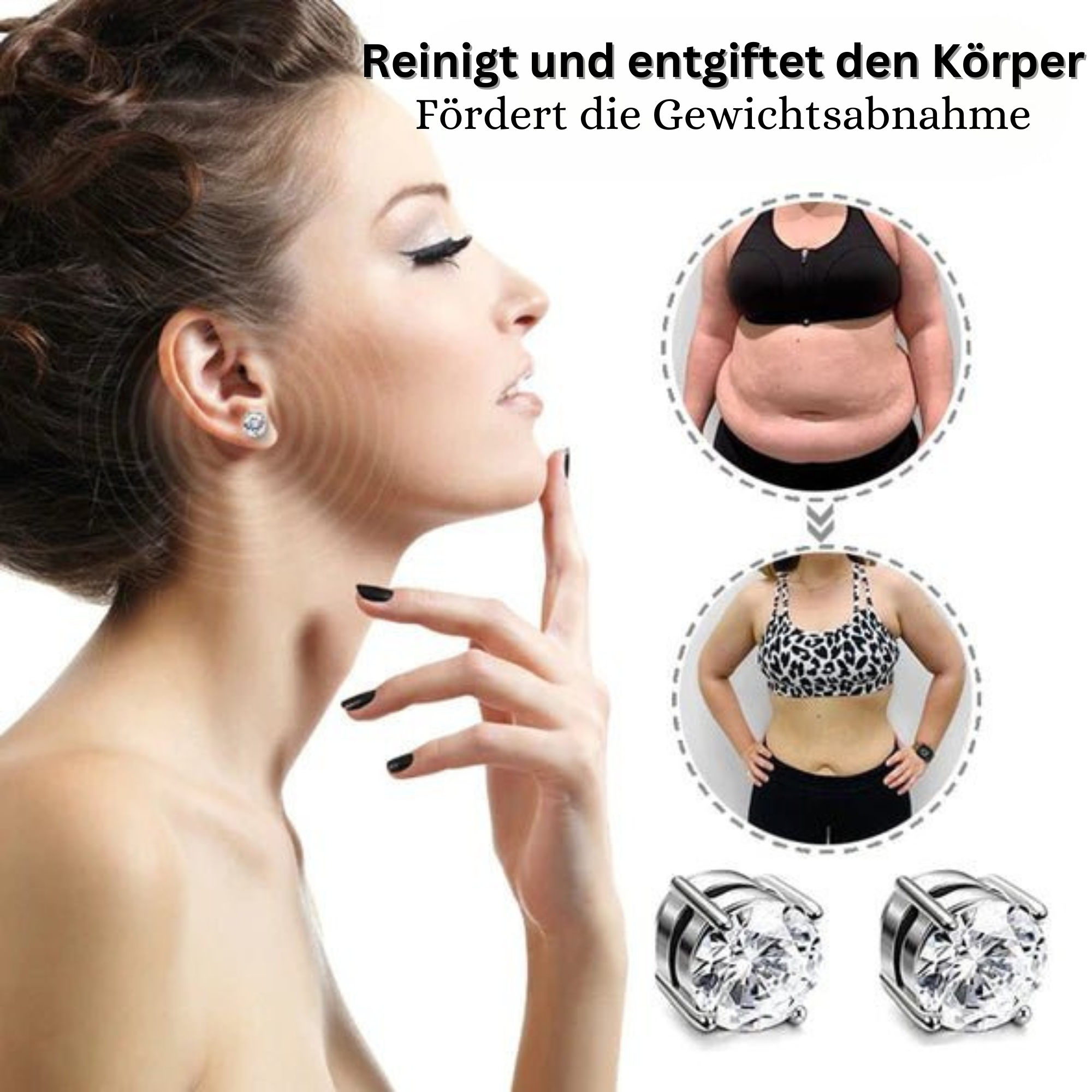 Acurrings™️ I Magnetische Therapie-Ohrringe (1+1 GRATIS)