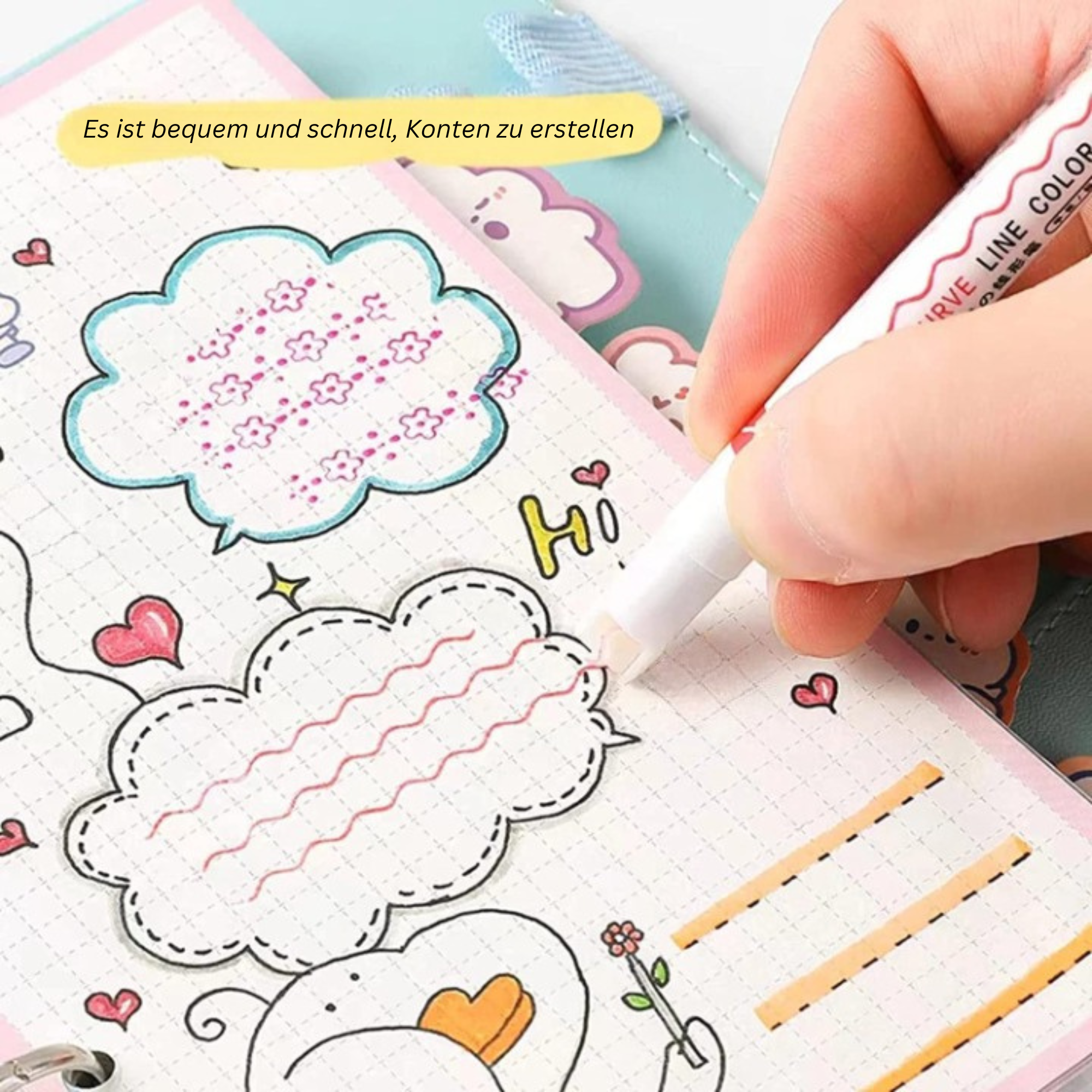 ArtPen™️ I Kurvenförmiger Textmarker (1+1 GRATIS)