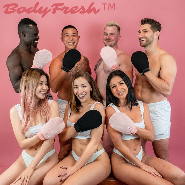 BodyFresh™ - Peeling Körperhandschuh (Satz von 5 Stück)