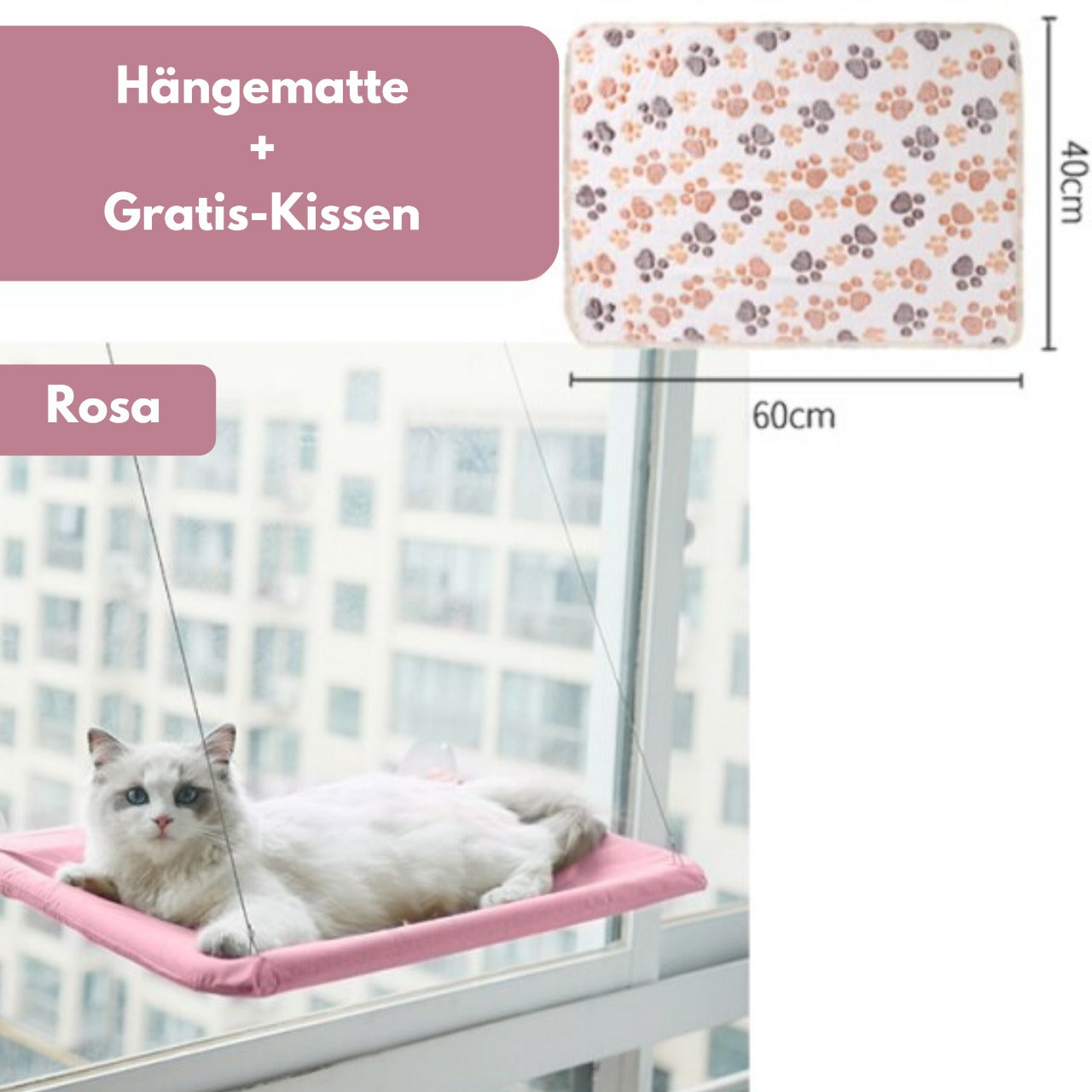 CatSwing™ Katzen-Hängematte