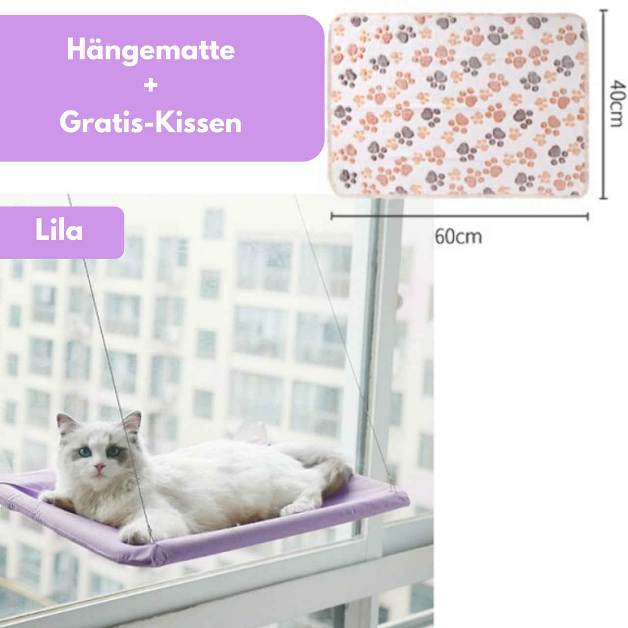 CatSwing™ Katzen-Hängematte