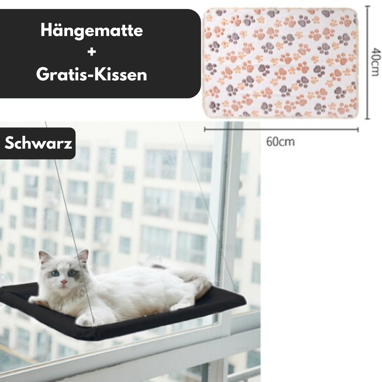 CatSwing™ Katzen-Hängematte