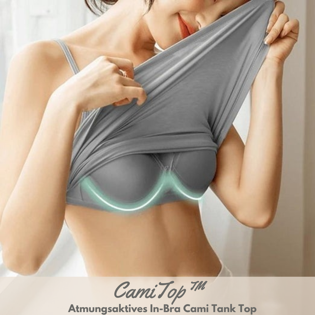 CamiTop™ Atmungsaktives In-Bra Cami Tank Top