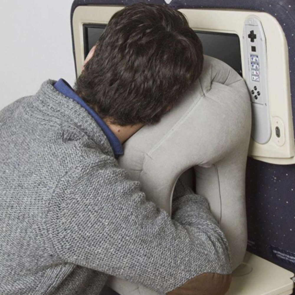 ComfyPillow™ - Aufblasbares Reisekopfkissen