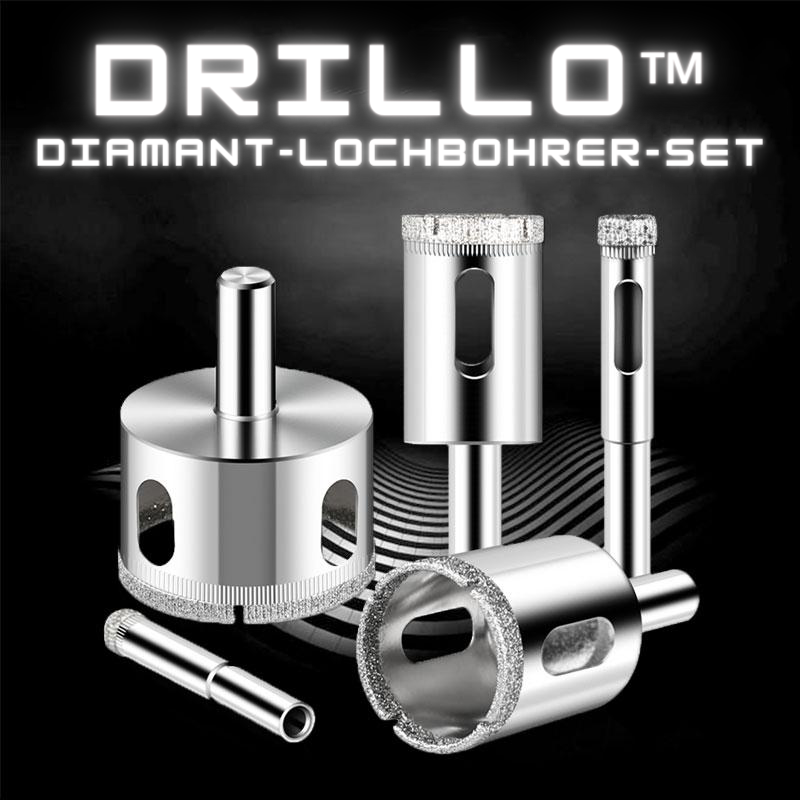 Drillo™ - Diamant-Lochbohrer-Set (15 Teile)
