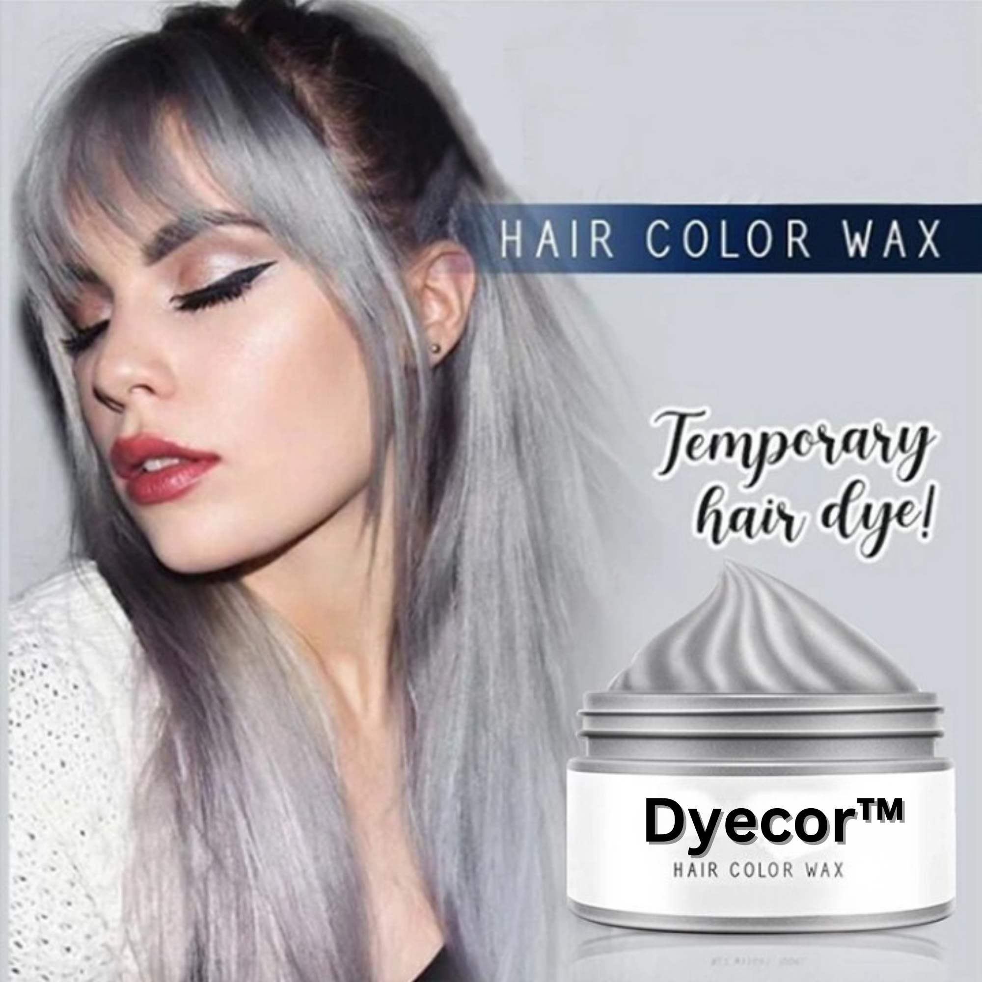 Dyecor™️ I Temporäre Haarfarbe Wachs