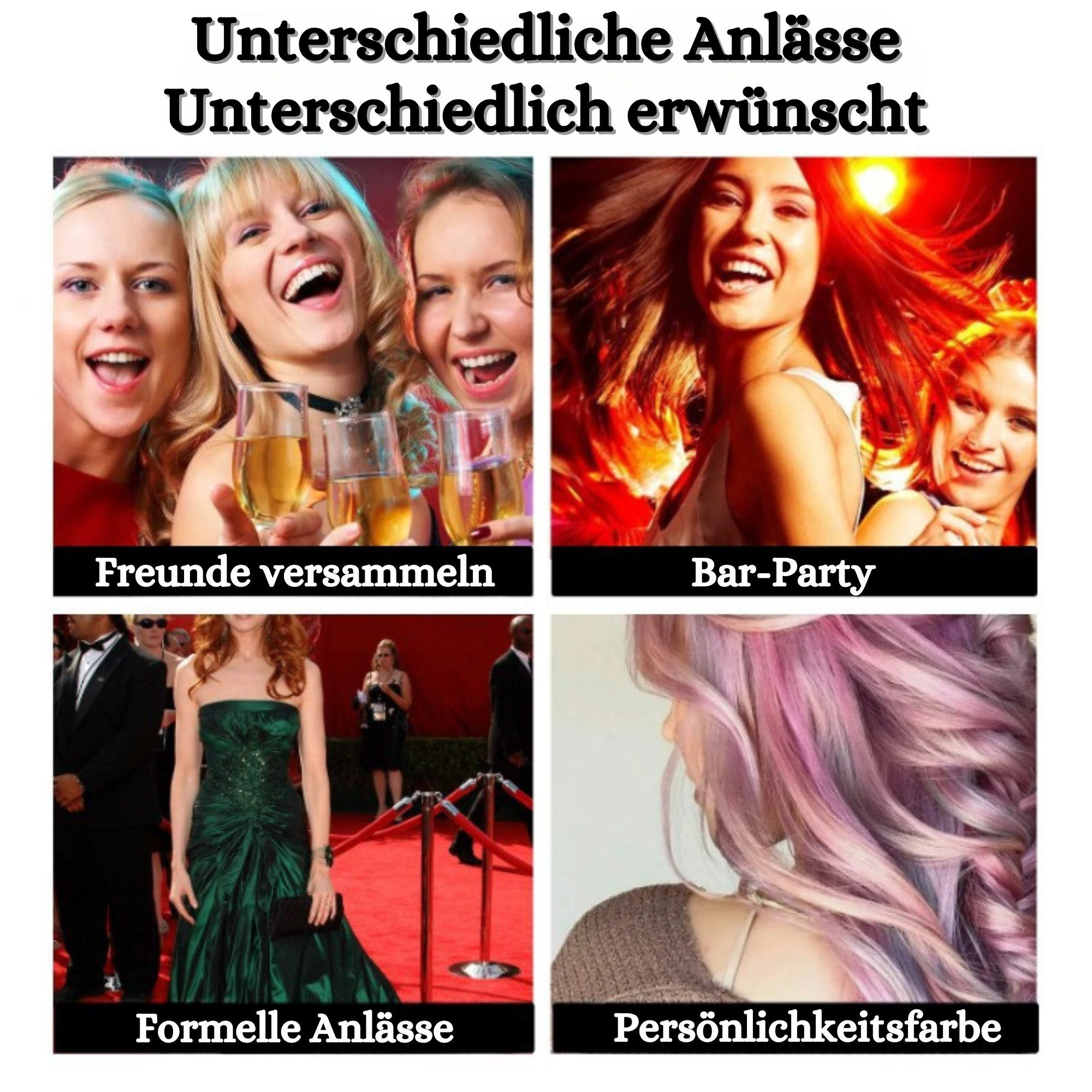 Dyecor™️ I Temporäre Haarfarbe Wachs