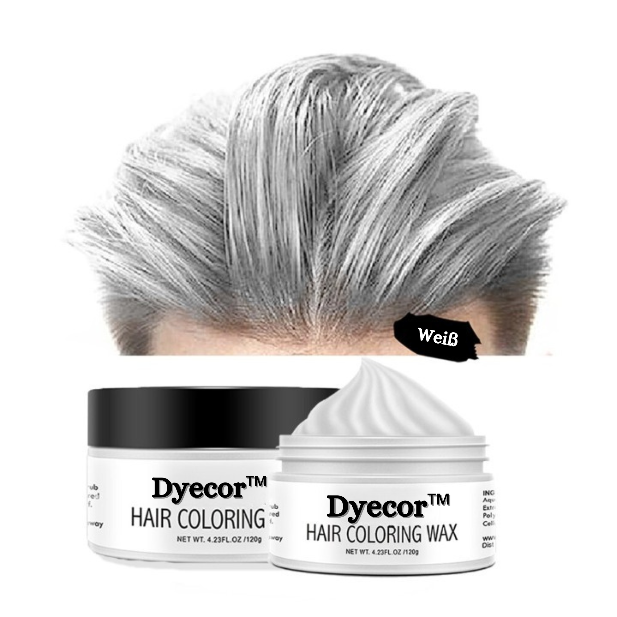 Dyecor™️ I Temporäre Haarfarbe Wachs