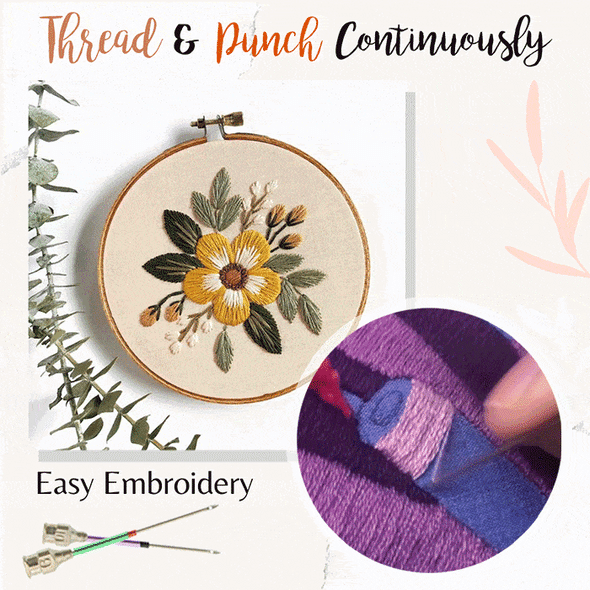 EasyStitch™ - Stickerei-Stanznadelset (11 teiliges Satz)